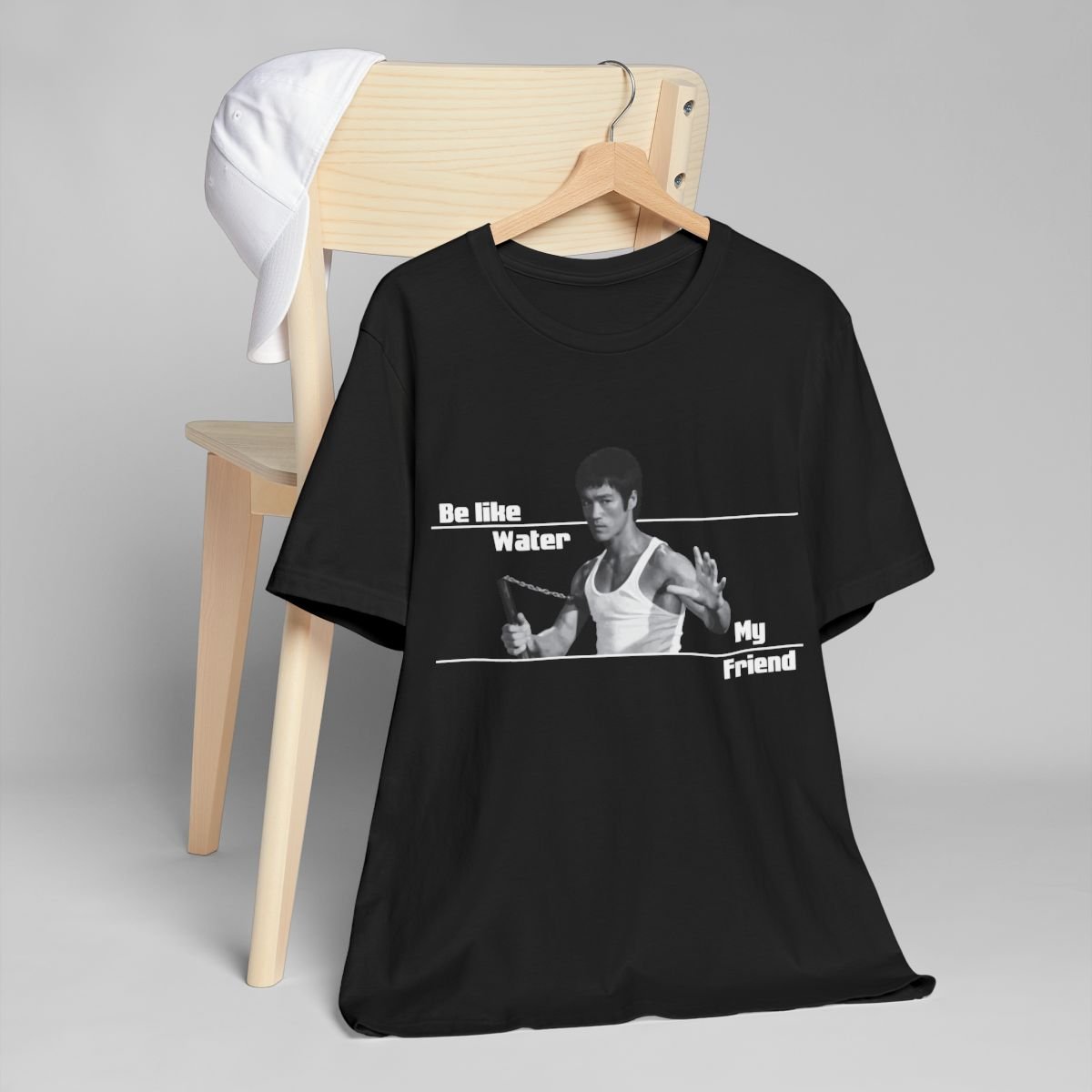 'Be Like Water' Tribute T-Shirt - Image 2