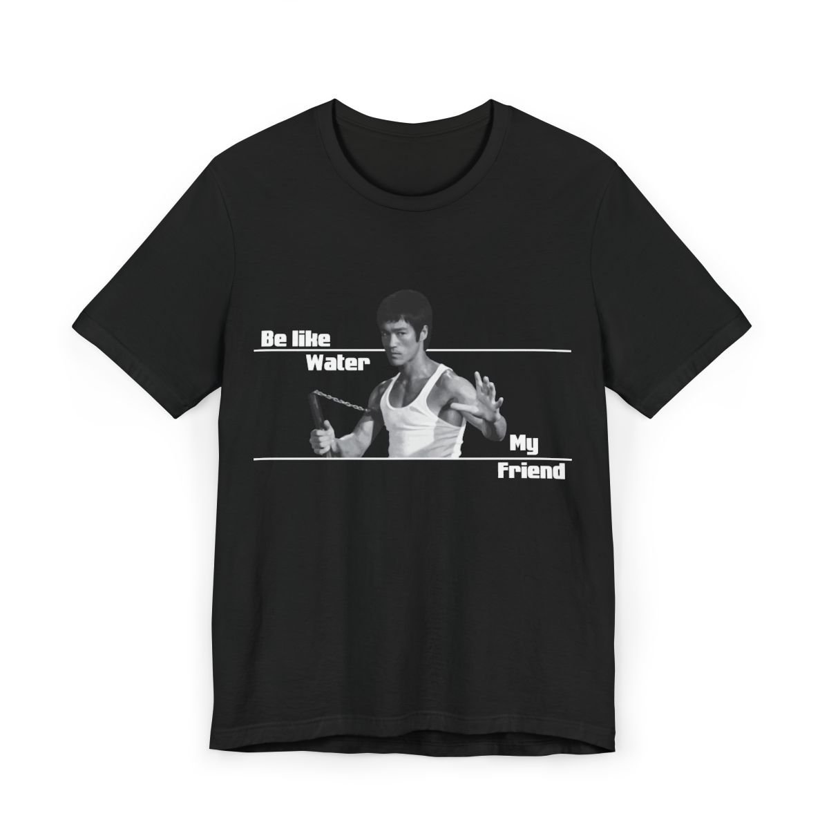 'Be Like Water' Tribute T-Shirt